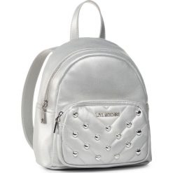 Plecak LOVE MOSCHINO - JC4235PP0AKE0902 Argento. Szare plecaki damskie Love Moschino, bez wzorów, ze skóry ekologicznej. W wyprzedaży za 609,00 zł.