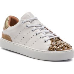 Sneakersy TWINSET - Sneaker 191TCP04L Bianco Ottico 00001. Białe półbuty damskie Twinset, ze skóry. W wyprzedaży za 479,00 zł.