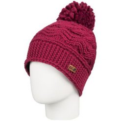 Roxy Damska Czapka Beanie Hdwr kvj0 Czerwony. Czerwone czapki zimowe damskie marki Roxy, z polaru. Za 145,00 zł.