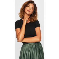 Tally Weijl - T-shirt. Białe t-shirty damskie TALLY WEIJL, s, bez wzorów, z elastanu, z okrągłym kołnierzem. Za 29,90 zł.