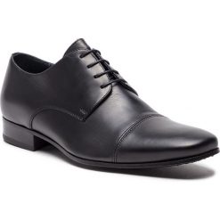 Półbuty GINO ROSSI - Donald MPC906-C36-0900-9900-0 99. Czarne derby męskie Gino Rossi, ze skóry. Za 599,90 zł.