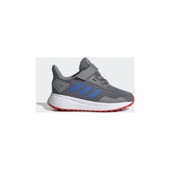 Buty Dziecko adidas DURAMO 9 I. Szare trampki dziewczęce Adidas, bez wzorów, bez zapięcia. Za 169,00 zł.