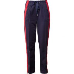 True Religion TRACK PANT Spodnie treningowe solid navy. Niebieskie bryczesy damskie True Religion, m, z bawełny. Za 799,00 zł.