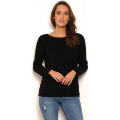 Sweter "Muriel" w kolorze czarnym. Czarne swetry damskie Manoukian, m, z wełny. W wyprzedaży za 109,95 zł.