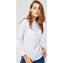 Koszula z kieszonkami. Koszule damskie Moodo, s, bez wzorów, bez kołnierzyka, bez rękawów. Za 39,99 zł.
