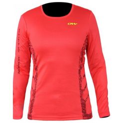 One Way Koszulka Sportowa Stringer Wo L/S Shirt Pink M. Różowe topy sportowe damskie One Way, s, z długim rękawem, na fitness i siłownię. Za 185,00 zł.