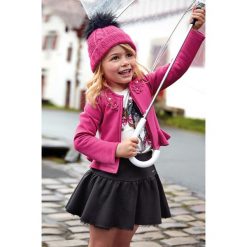 Mayoral - Spódnica dziecięca 92 - 134 cm. Czarne spódniczki dziewczęce Mayoral, bez wzorów, z elastanu, mini, rozkloszowane. Za 115,90 zł.