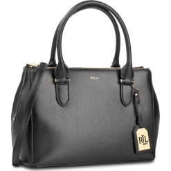 Shopper bag damskie: Torebka LAUREN RALPH LAUREN – Newbury Double Zipper Shopper N91 LNDZS R2SC1 V0LA7 Black/Gold