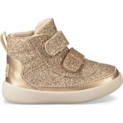 Buty sportowe dziewczęce: Złote wysokie buty sportowe Pritchard Sparkles