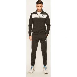 Puma - Dres. Czarne bluzy męskie Puma, s, z aplikacjami, z poliesteru, z kapturem, bez rękawów, bez kaptura. Za 269,90 zł.