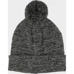 Czapka męska CAM702 - głęboka czerń melanż - Outhorn. Czapki męskie EVERHILL, na zimę, bez wzorów, z materiału. Za 29,99 zł.