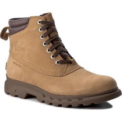 Botki męskie: Trapery SOREL - Portzman Lace NM2761 Buff/Hawk 281