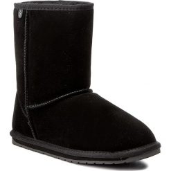 Buty EMU AUSTRALIA - Wallaby Lo Teens T10102 Black. Czarne śniegowce dziewczęce EMU Australia, bez zapięcia. Za 339,00 zł.