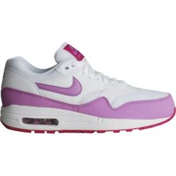 Nike Air Max 1 Essential Tenisówki Różowy Biały. Różowe trampki i tenisówki damskie Nike, bez wzorów, ze skóry, bez zapięcia. Za 602,95 zł.