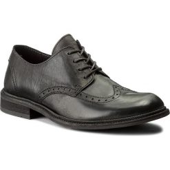 Półbuty FLY LONDON - Hughfly P143933000 Black. Czarne półbuty męskie Fly London, ze skóry. W wyprzedaży za 389,00 zł.