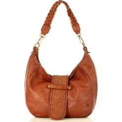 Viktoria marco mazzini torebka skórzana shoulder vintage camel. Brązowe torebki klasyczne damskie MAZZINI, w paski, ze skóry, vintage, bez dodatków. W wyprzedaży za 489,00 zł.