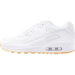 Nike Sportswear AIR MAX 90 Sneakersy niskie white/light brown. Białe trampki i tenisówki damskie Nike Sportswear, bez wzorów, ze skóry, bez zapięcia. Za 589,00 zł.