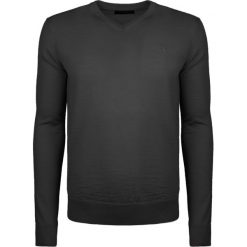 Trussardi Sweter "V-neck". Swetry męskie Trussardi, bez wzorów, z tkaniny, bez kołnierzyka, bez kaptura. Za 199,00 zł.