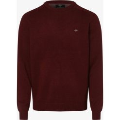 Fynch-Hatton - Sweter męski, czerwony. Czerwone swetry męskie Fynch-Hatton, m, bez wzorów, z bawełny, eleganckie, bez kołnierzyka, bez kaptura. Za 229,95 zł.