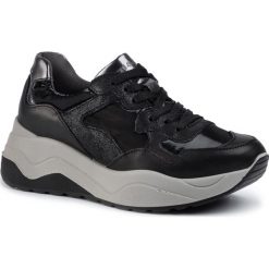 Sneakersy IGI&CO - 4149311 Nero. Czarne półbuty damskie IGI&CO, z zamszu. W wyprzedaży za 279,00 zł.
