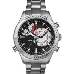 Timex Intelligence quartz TW2P73000. Szare zegarki męskie Timex, ze stali. W wyprzedaży za 410,00 zł.