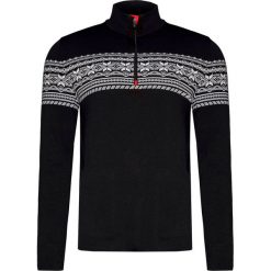 Golf NEWLAND SAMWISE. Czarne swetry męskie Newland, bez wzorów, ze skóry, z golfem, bez kaptura. Za 580,00 zł.