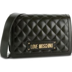 Torebka LOVE MOSCHINO - JC4002PP18LA0850 Verde. Zielone listonoszki damskie Love Moschino, bez wzorów, ze skóry ekologicznej, bez dodatków. Za 869,00 zł.