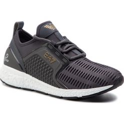 Sneakersy EA7 EMPORIO ARMANI - X8X012 XK056 G356 Bronze/Antracite. Szare sneakersy męskie EA7 Emporio Armani, bez zapięcia. W wyprzedaży za 489,00 zł.