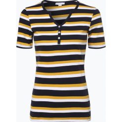 Brookshire - T-shirt damski, różowy. Różowe t-shirty damskie marki brookshire, xl, w paski, z bawełny, z dekoltem w serek. Za 89,95 zł.
