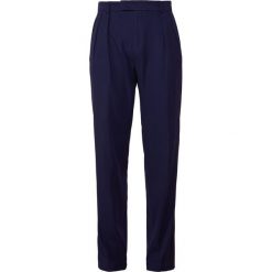 MAX&Co. CADICE Spodnie materiałowe navy blue. Niebieskie spodnie damskie marki MAX&Co., z elastanu. Za 979,00 zł.