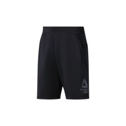 Szorty i Bermudy Reebok Sport Szorty Training Spacer. Czarne bermudy męskie marki Reebok Sport, s, sportowe, trekkingowe. Za 169,00 zł.