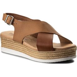 Sandały SERGIO BARDI - Entratico SS127304618KD 104. Pomarańczowe klapki damskie Sergio Bardi, bez wzorów, ze skóry, bez obcasa. Za 249,00 zł.