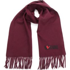 Szal MOSCHINO - 30578 M1877 010. Czerwone szaliki damskie MOSCHINO, z materiału. Za 409,00 zł.