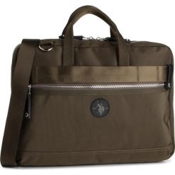 Torba na laptopa U.S. POLO ASSN. - Waganer Business Bag BIUWA0747MIP705 Army. Zielone torby męskie skórzane U.S. Polo Assn., bez wzorów, z materiału. Za 449,00 zł.