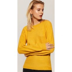 Sweter z szerokimi rękawami - Żółty. Żółte bez kategorii marki House, s. Za 69,99 zł.