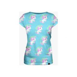 Kawaii Unicorn women's t-shirt. Szare t-shirty damskie marki Mars from venus, s, bez wzorów, bez kołnierzyka. Za 101,40 zł.
