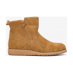 EMU Australia Beach Mini Śniegowce Brązowy. Pomarańczowe śniegowce damskie EMU Australia, na zimę, z wełny, bez zapięcia. Za 602,95 zł.