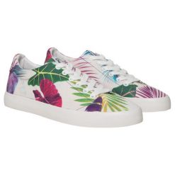 Desigual Tenisówki Damskie Canvas Vulcanized 38 Białe. Brązowe trampki i tenisówki damskie marki Desigual, bez wzorów, bez zapięcia. Za 229,00 zł.
