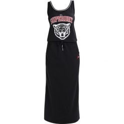 Długie sukienki: Superdry LEGACY Długa sukienka beta navy