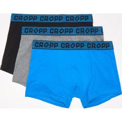 3 pack bokserek - Niebieski. Niebieskie bokserki męskie Cropp. Za 59,99 zł.