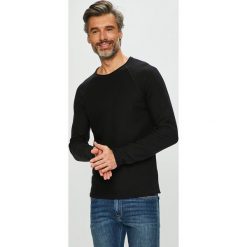Review - Sweter. Czarne swetry męskie Review, xl, bez wzorów, z bawełny, z okrągłym kołnierzem, bez kaptura. W wyprzedaży za 99,90 zł.