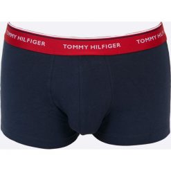 Tommy Hilfiger - Bokserki (3-pack). Zielone bokserki męskie TOMMY HILFIGER, bez wzorów, z elastanu. W wyprzedaży za 139,90 zł.