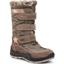 Śniegowce PRIMIGI - GORE-TEX 6382855 S Marm. Pomarańczowe śniegowce dziewczęce Primigi, bez zapięcia. Za 409,00 zł.