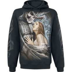 Spiral Devil Beauty Bluza z kapturem czarny. Brązowe bluzy męskie rozpinane marki Black Premium by EMP, xxl, z kapturem. Za 121,90 zł.