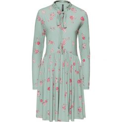 Sukienki: Sukienka shirtowa w kwiaty bonprix oliwkowy w kwiaty