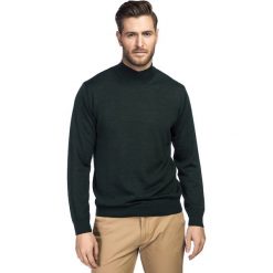 Sweter OTTAVIO SWZR000254. Pomarańczowe swetry męskie Giacomo Conti, na zimę, m, bez wzorów, z wełny, z golfem, bez kaptura. Za 199,00 zł.