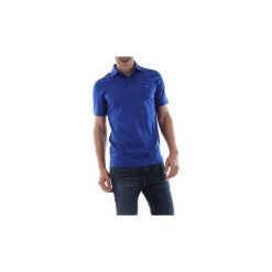 Koszulki polo z krótkim rękawem Calvin Klein Jeans K10K103378 SOFT INTERLOCK. Niebieskie koszulki męskie Calvin Klein Jeans, s, bez wzorów, z jeansu, polo, z krótkim rękawem, krótkie. Za 220,23 zł.