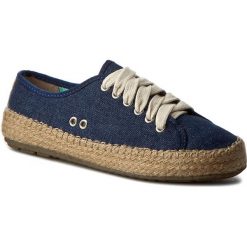 Espadryle EMU AUSTRALIA - Agonis W11411 Indigo Denim. Niebieskie espadryle damskie marki EMU Australia, z denimu, na płaskiej podeszwie. W wyprzedaży za 209,00 zł.