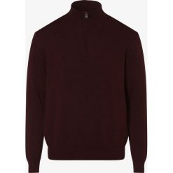 Andrew James - Sweter męski, czerwony. Czerwone swetry męskie Andrew James, m, bez wzorów, z bawełny, ze stójką, bez kaptura. Za 179,95 zł.