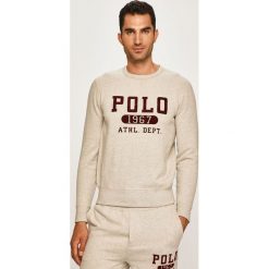 Polo Ralph Lauren - Bluza. Szare bluzy męskie Polo Ralph Lauren, s, z aplikacjami, z bawełny, z okrągłym kołnierzem, bez rękawów, bez kaptura. W wyprzedaży za 399,90 zł.